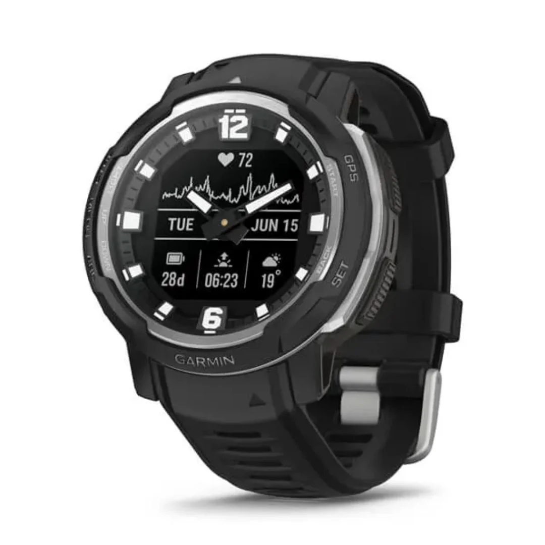 Garmin Instinct Crossover, Black Graphite, GPS-hybridiälykello 010-02730-03