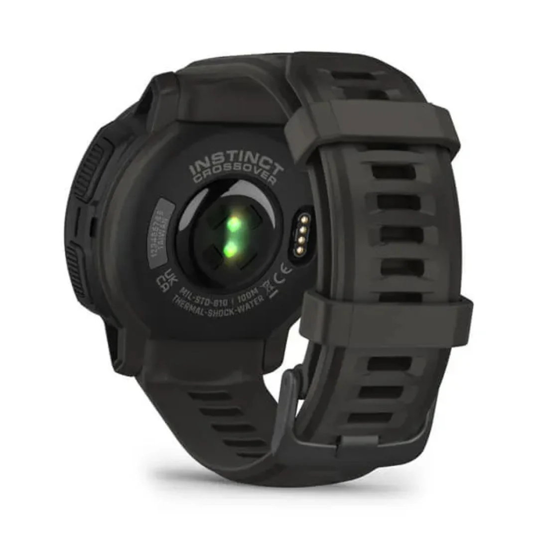 Garmin Instinct Crossover Solar, Black Graphite, GPS-hybridiälykello 010-02730-01 - Image 5