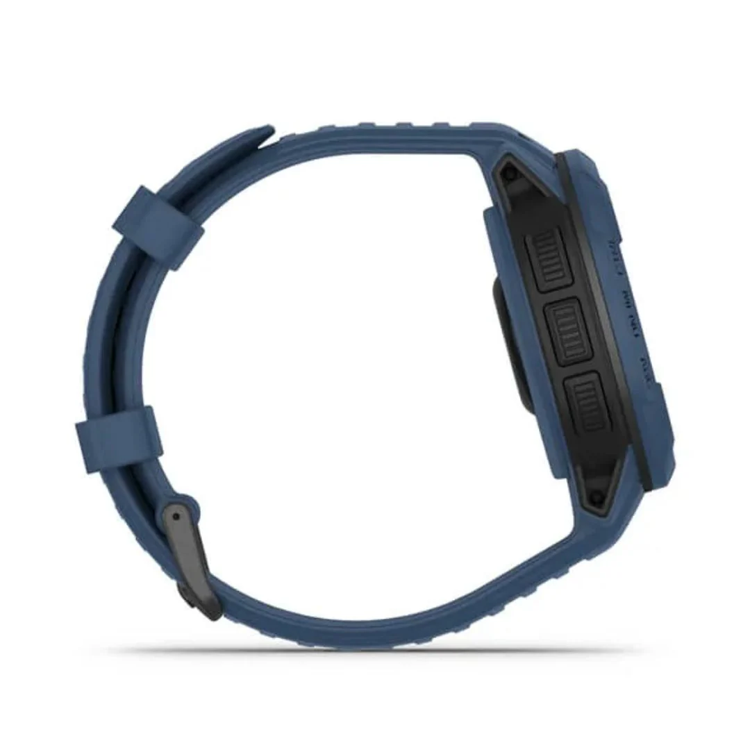Garmin Instinct Crossover Solar, Tidal Blue, GPS-hybridiälykello 010-02730-02 - Image 4