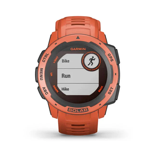 Garmin Instinct Solar Flame Red tulipunainen älykello 010-02293-20 - Image 2
