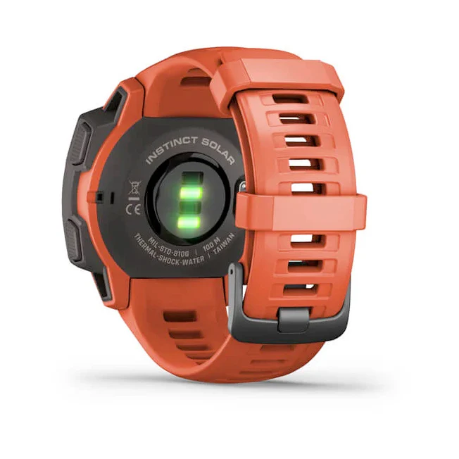 Garmin Instinct Solar Flame Red tulipunainen älykello 010-02293-20 - Image 7