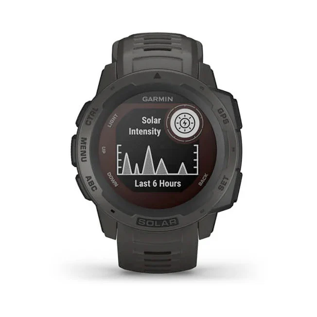 Garmin Instinct Solar Graphite grafiitinharmaa älykello 010-02293-00 - Image 2