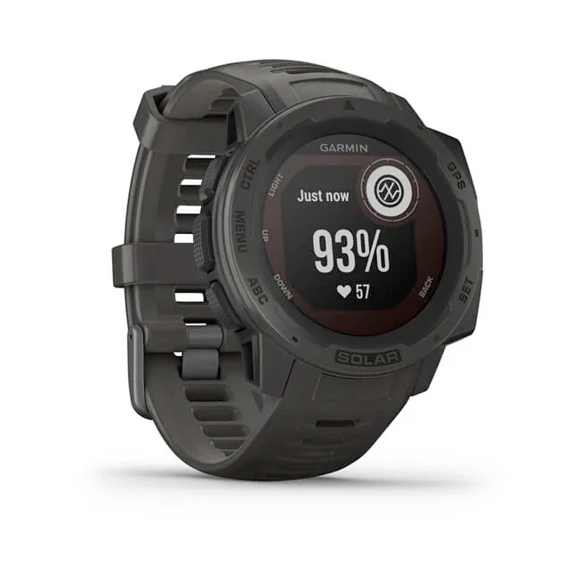 Garmin Instinct Solar Graphite grafiitinharmaa älykello 010-02293-00 - Image 3
