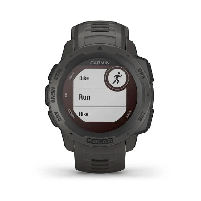 Garmin Instinct Solar Graphite grafiitinharmaa älykello 010-02293-00 - Image 4
