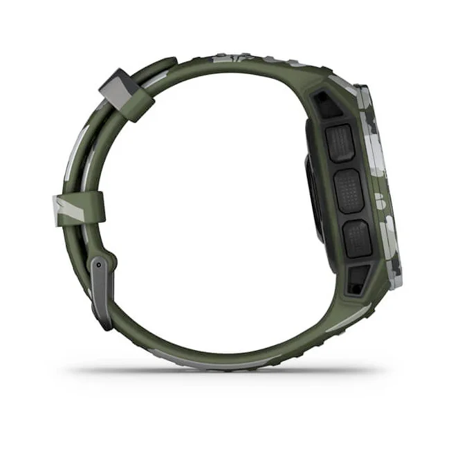 Garmin Instinct Solar Lichen Camo maastokuvio älykello 010-02293-06 - Image 5
