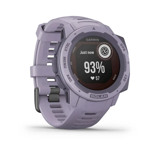 Garmin Instinct Solar Orchid orkidea älykello 010-02293-02 - Image 3
