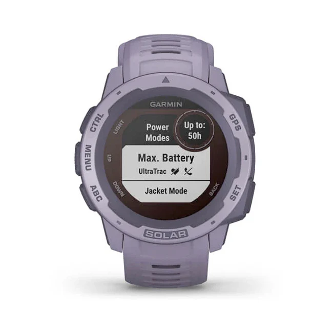 Garmin Instinct Solar Orchid orkidea älykello 010-02293-02 - Image 6