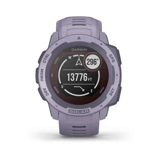 Garmin Instinct Solar Orchid orkidea älykello 010-02293-02 - Image 7