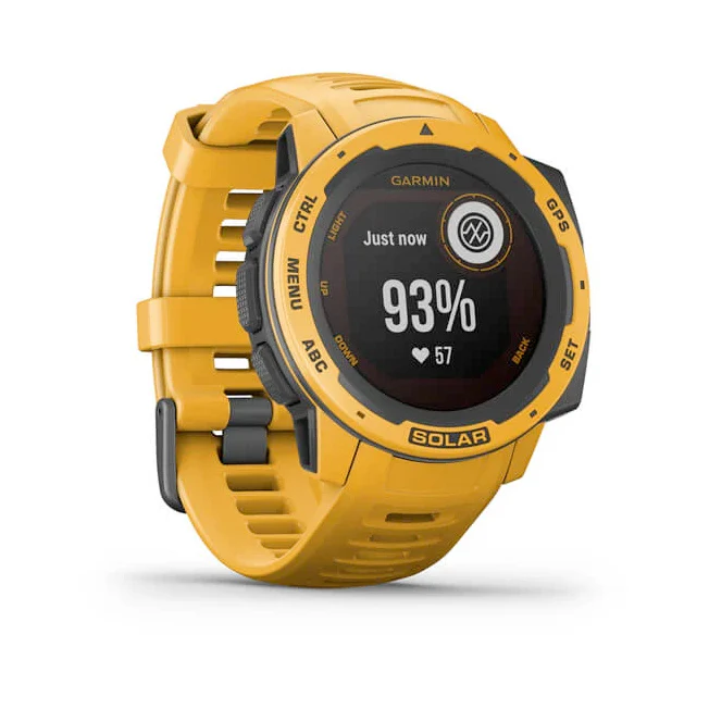 Garmin Instinct Solar Sunburst auringonkeltainen älykello 010-02293-09 - Image 3