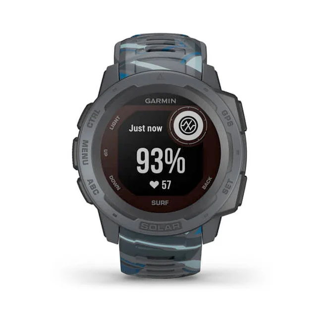 Garmin Instinct Solar Surf Pipeline älykello 010-02293-07 - Image 7
