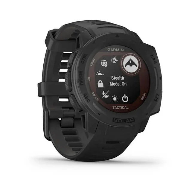 Garmin Instinct Solar Tactical Black musta älykello 010-02293-03 - Image 4