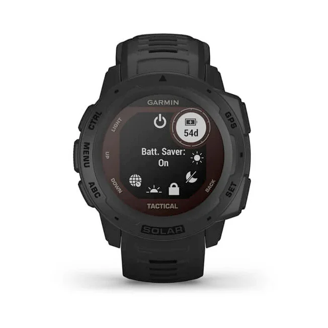 Garmin Instinct Solar Tactical Black musta älykello 010-02293-03 - Image 7
