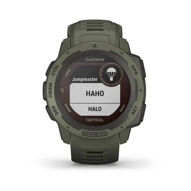 Garmin Instinct Solar Tactical Moss sammalenvihreä älykello 010-02293-04 - Image 4