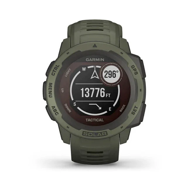 Garmin Instinct Solar Tactical Moss sammalenvihreä älykello 010-02293-04 - Image 6