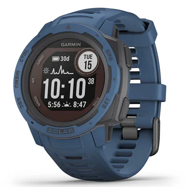 Garmin Instinct Solar Tidal Blue sininen älykello 010-02293-01