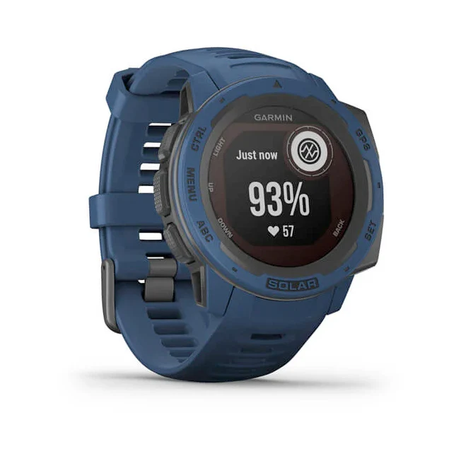 Garmin Instinct Solar Tidal Blue sininen älykello 010-02293-01 - Image 3