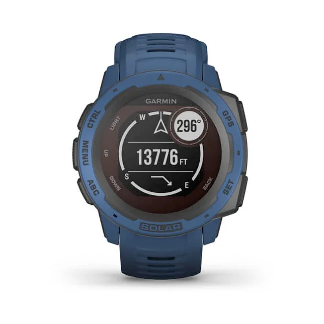 Garmin Instinct Solar Tidal Blue sininen älykello 010-02293-01 - Image 7