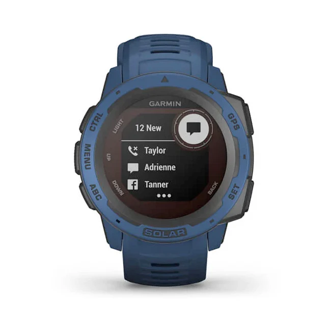 Garmin Instinct Solar Tidal Blue sininen älykello 010-02293-01 - Image 8