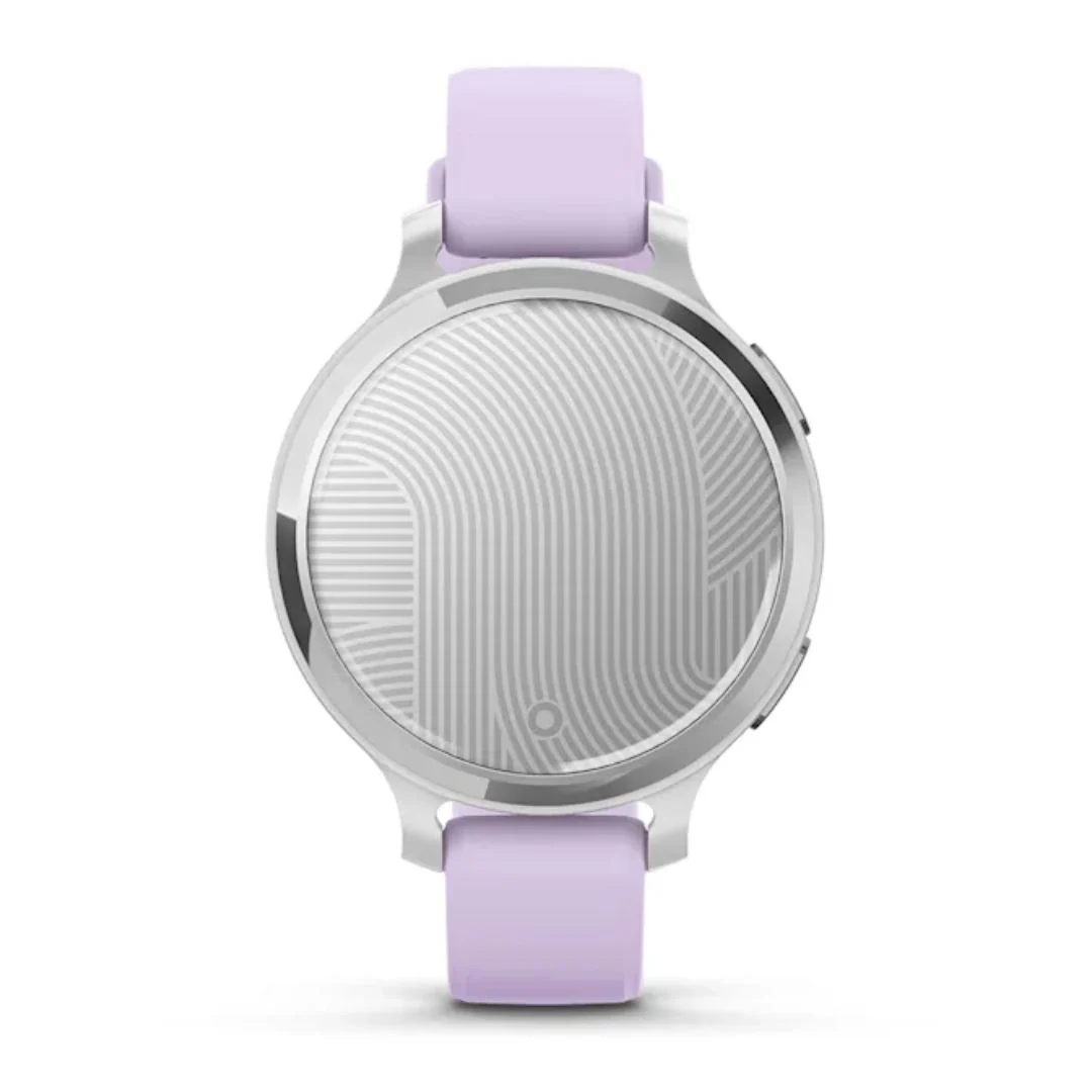 Garmin Lily 2 Active, hopea ja vaaleanvioletti silikonihihna, 010-02891-01 - Image 2