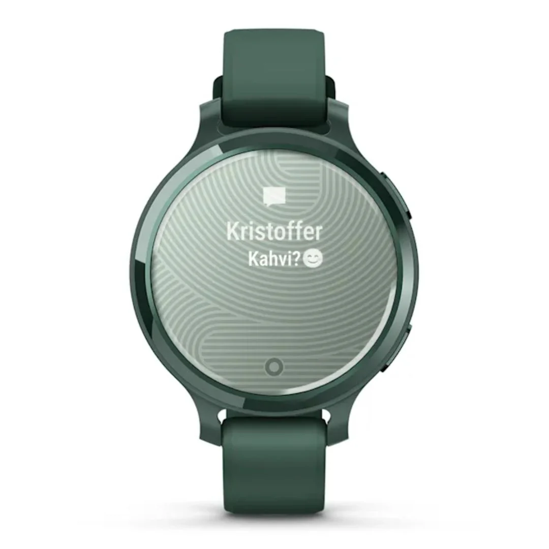 Garmin Lily 2 Active, jaspiksenvihreä kehys ja silikonihihna, 010-02891-02 - Image 2
