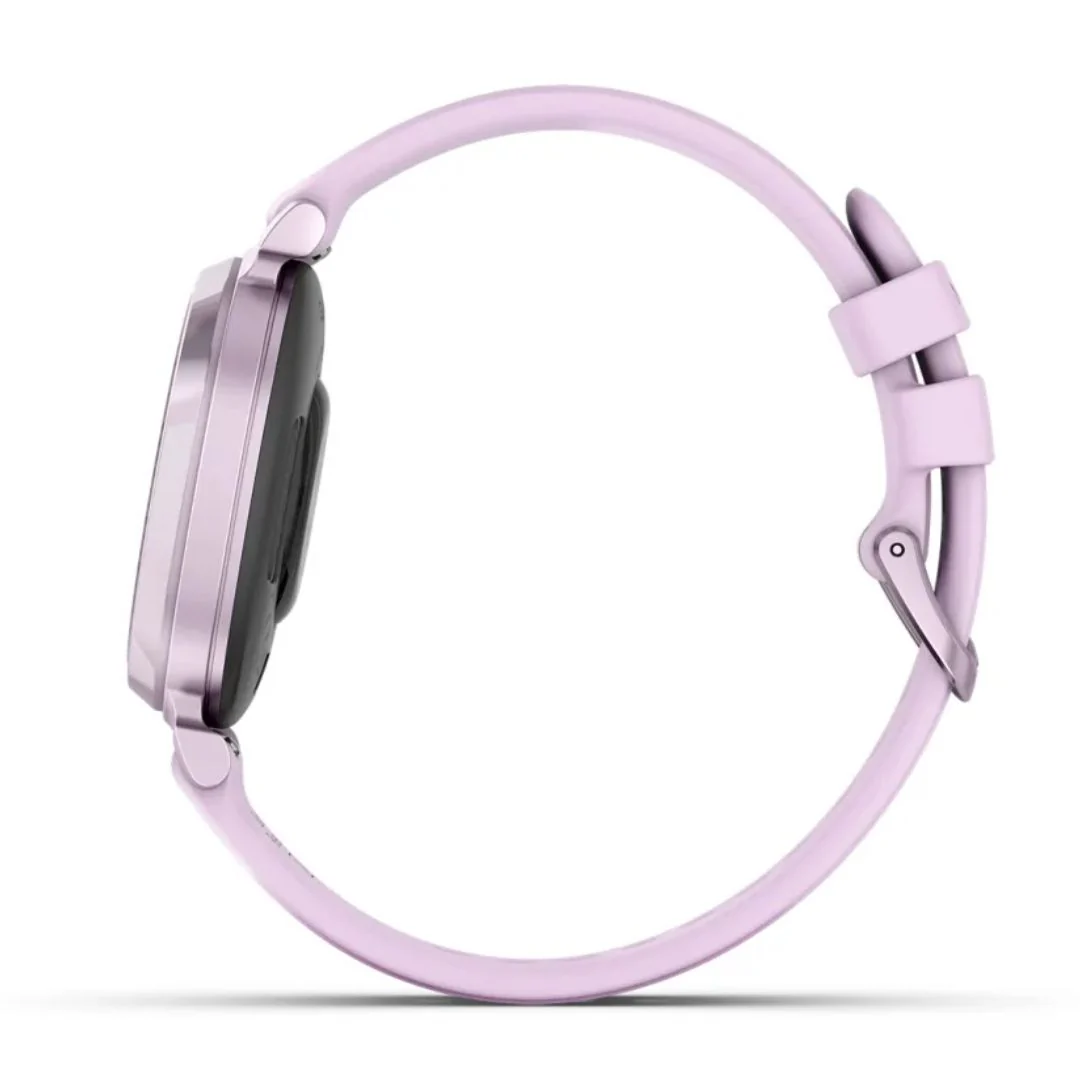 Garmin Lily 2, metallinen lila ja lilanvärinen silikonihihna, 010-02839-01 - Image 4