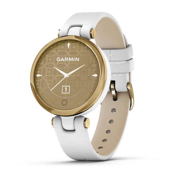 Garmin Lily Classic Light Gold-White, vaalea kulta ja valkoinen 010-02384-B3