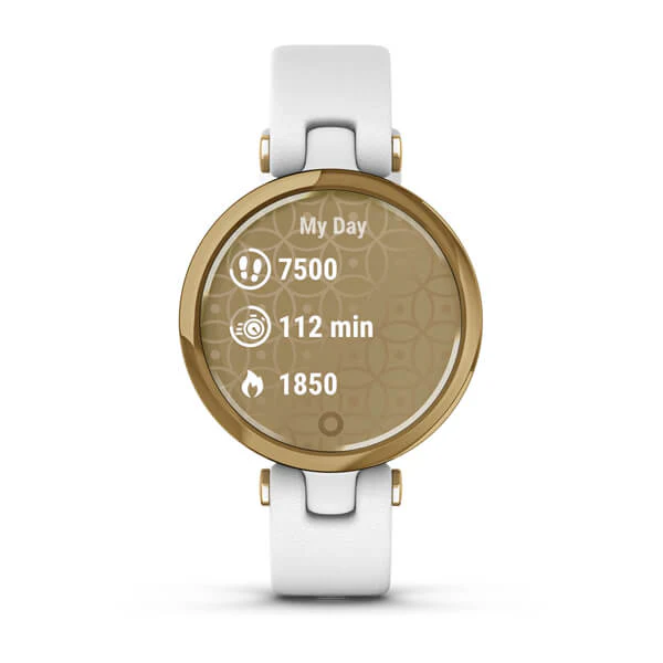 Garmin Lily Classic Light Gold-White, vaalea kulta ja valkoinen 010-02384-B3 - Image 3