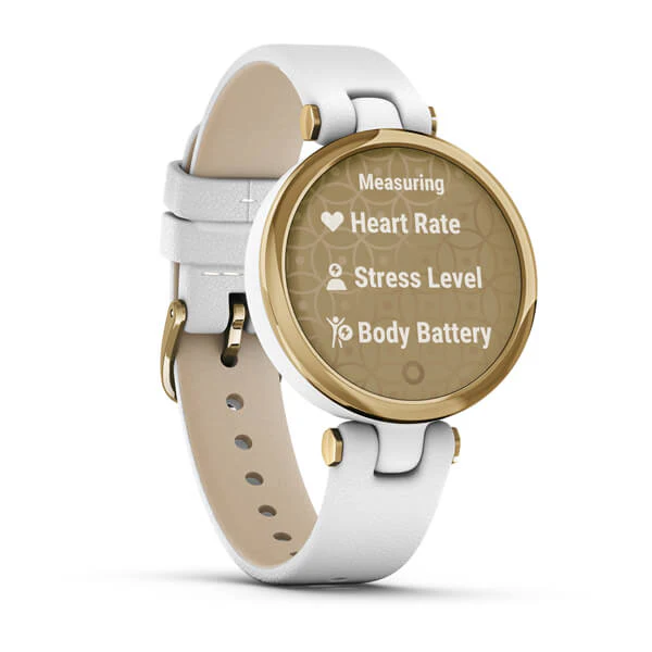Garmin Lily Classic Light Gold-White, vaalea kulta ja valkoinen 010-02384-B3 - Image 4