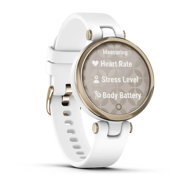Garmin Lily Sport Cream Gold-White, vaalea kulta ja valkoinen 010-02384-10 - Image 4
