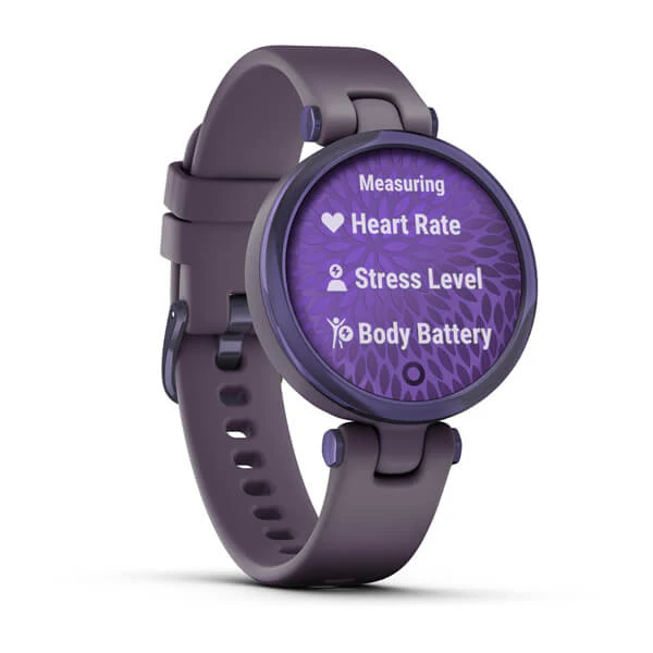Garmin Lily Sport Midnight Orchid-Deep Orchid, punavioletti 010-02384-12 - Image 4