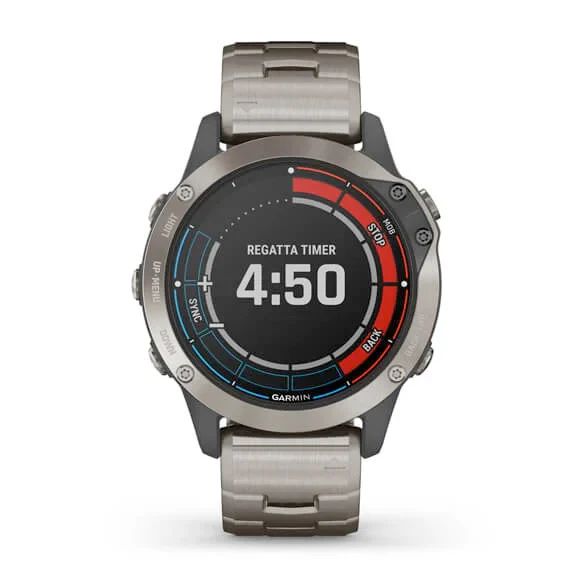 Garmin quatix 6 Titanium titaani ja titaanihihna, aktiivisuusranneke 010-02158-95 - Image 7