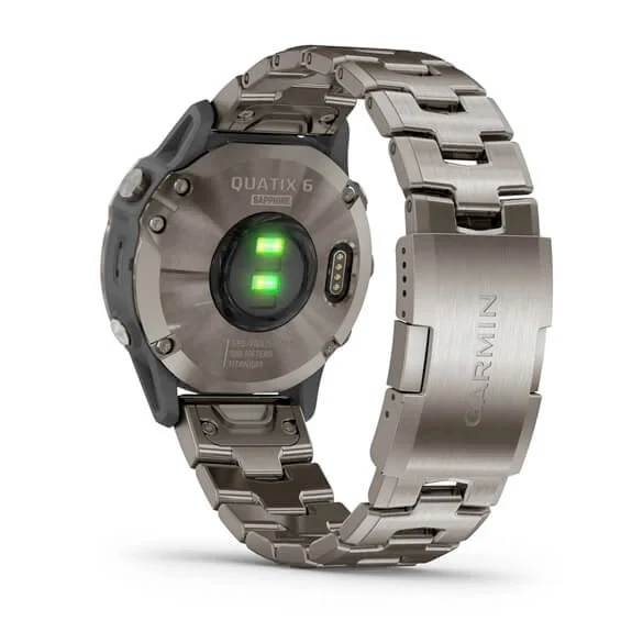 Garmin quatix 6 Titanium titaani ja titaanihihna, aktiivisuusranneke 010-02158-95 - Image 9