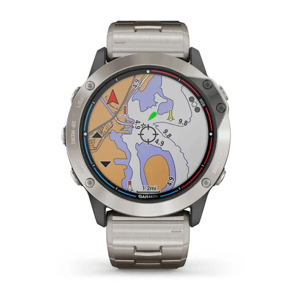 Garmin quatix 6x Solar titaani, aktiivisuusranneke 010-02157-31 - Image 3