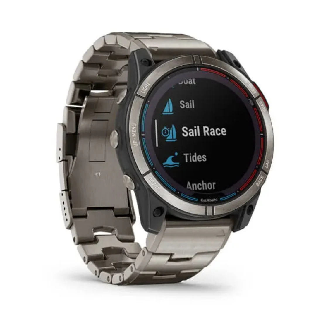 Garmin Quatix 7X Solar, titaani, GPS-monilajiälykello 010-02541-61 - Image 3