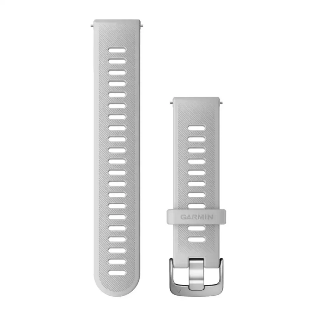 Garmin Quick release -silikoniranneke 20mm, pikakiinnitys, valkoinen, 010-11251-9Q