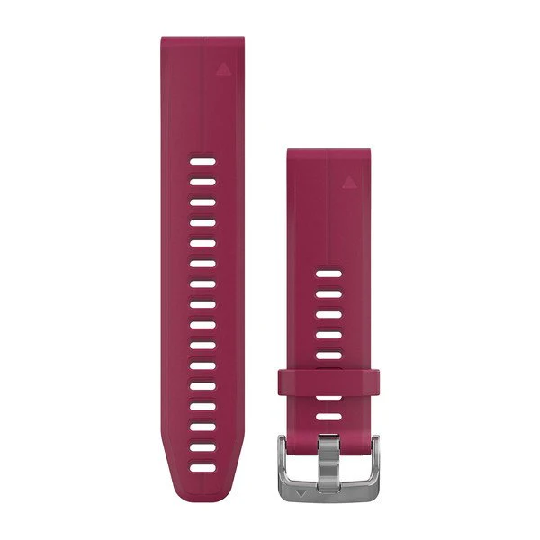 Garmin QuickFit 20mm ranneke, Kirsikanpunainen silikoni 010-12739-05