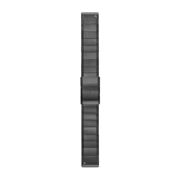 Garmin QuickFit 22mm ranneke, Tummanharmaa DLC titaani 010-12740-02