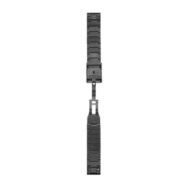 Garmin QuickFit 22mm ranneke, Tummanharmaa DLC titaani 010-12740-02 - Image 2