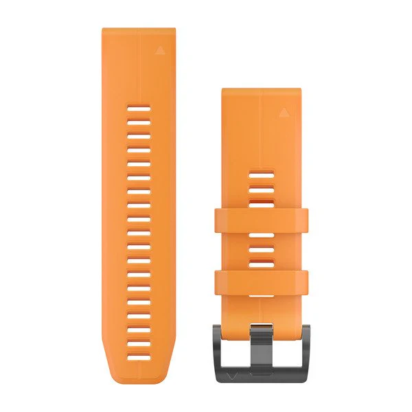 Garmin QuickFit 26mm ranneke, Kirkas oranssi silikoni 010-12741-03