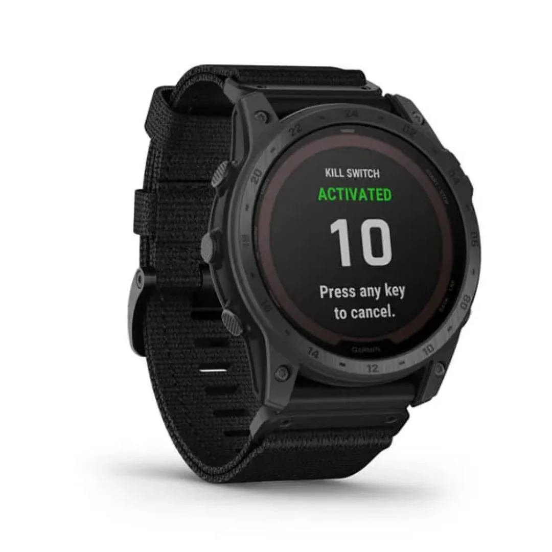 Garmin Tactix 7 Pro Ballistics Edition, musta titaani ja nailonranneke, 010-02704-21 - Image 3