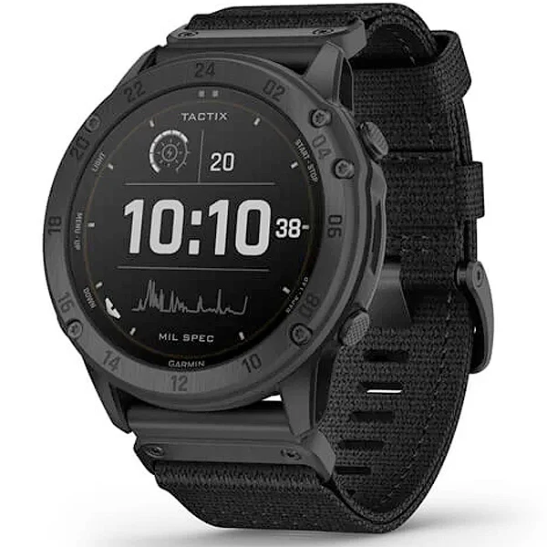 Garmin tactix Delta - Solar Edition 51 mm, aurinkolatausta tukeva taktinen GPS-kello 010-02357-11