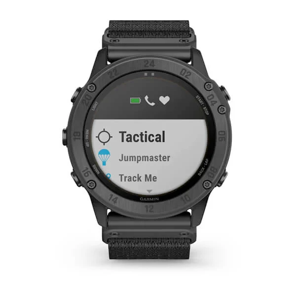 Garmin tactix Delta - Solar Edition with Ballistics 51 mm, aurinkolatausta tukeva taktinen GPS-kello 010-02357-51 - Image 10