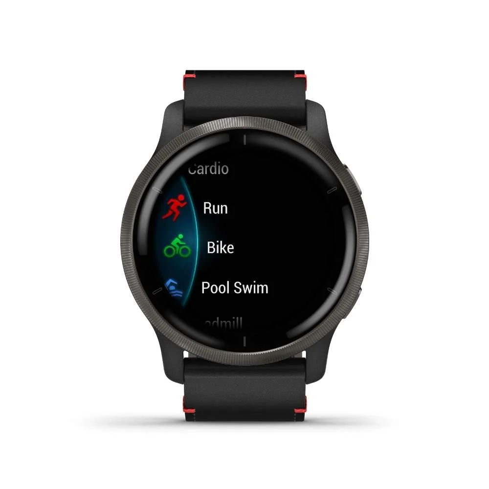 Garmin Venu 2 musta, Amoled GPS-älykello 010-02430-21 - Image 4