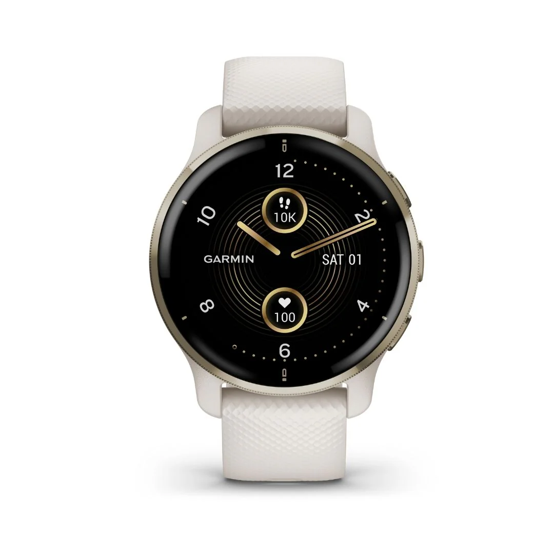 Garmin Venu 2 Plus vaalea kulta, Amoled GPS-älykello 010-02496-12 - Image 2