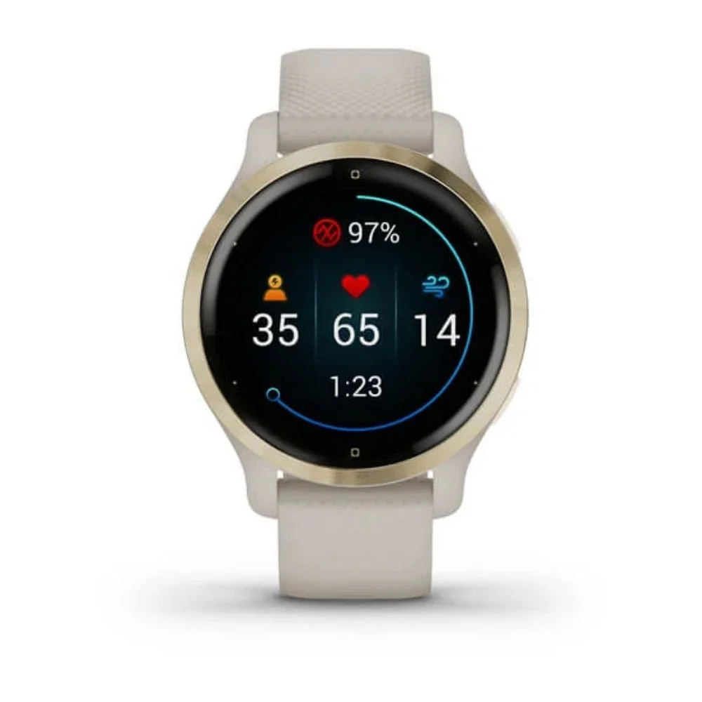 Garmin Venu 2S vaalea kulta, Amoled GPS-älykello 010-02429-11 - Image 2