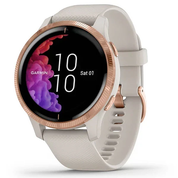 Garmin Venu hiekka ja ruusukulta, monilajiälykello 010-02173-22