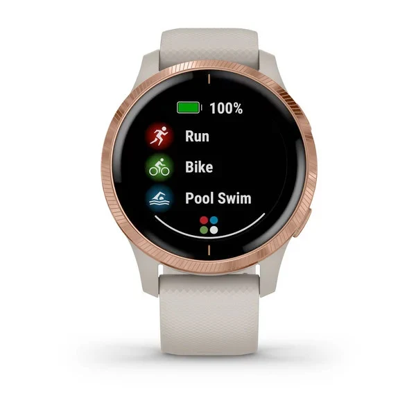 Garmin Venu hiekka ja ruusukulta, monilajiälykello 010-02173-22 - Image 2