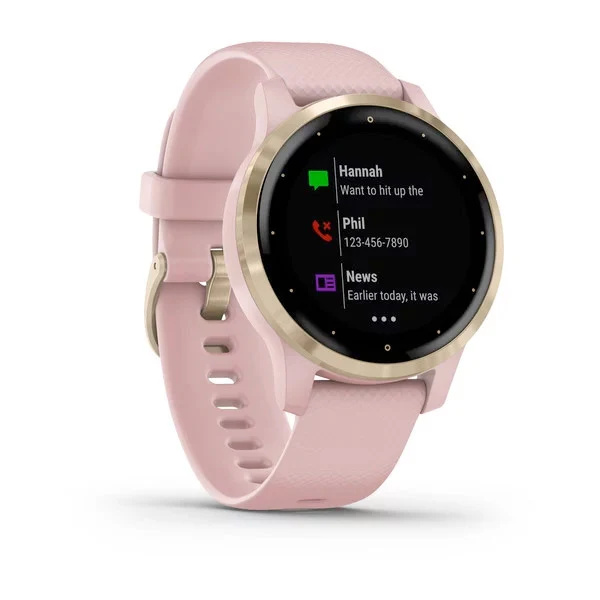 Garmin Vivoactive 4S uturuusu ja vaalea kulta 40 mm, monilajiälykello 010-02172-32 - Image 3