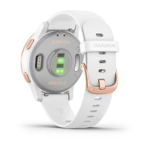 Garmin Vivoactive 4S valkoinen ja ruusukulta 40 mm, monilajiälykello 010-02172-22 - Image 5