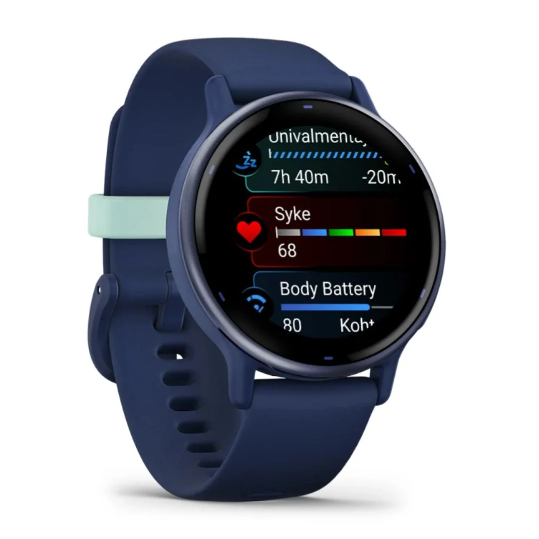 Garmin Vivoactive 5, tummansininen, 42 mm, Amoled monilajiälykello 010-02862-12 - Image 5
